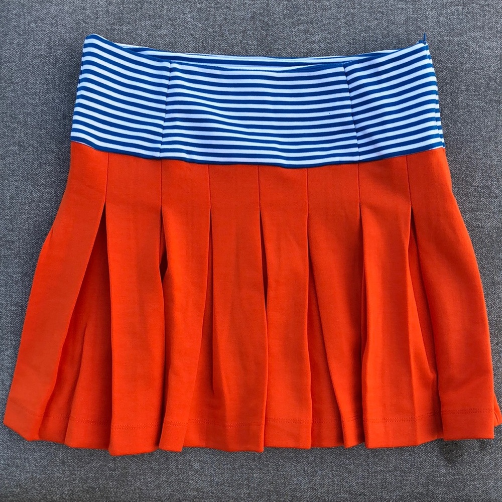 NWT! - CHRISTINE & TAYLOR - UF GATORS Game Day Pleated Mini Skirt